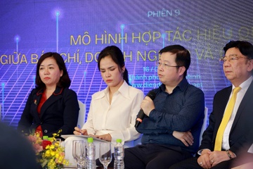 Nha bao, doanh nghiep, nha quang cao hop tac de phat trien hinh anh