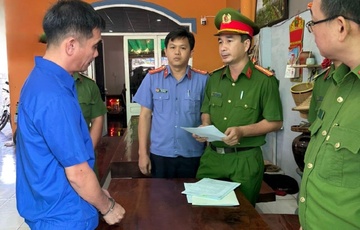 Bat 2 pho giam doc Trung tam dang kiem 86-02D Binh Thuan hinh anh