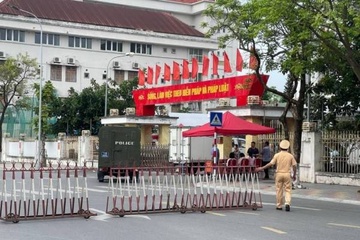 An ninh thắt chặt tại phiên tòa xử ông Lưu Bình Nhưỡng, Lê Thanh Vân