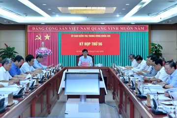 Thong cao bao chi Ky hop thu 56 cua Uy ban Kiem tra Trung uong hinh anh