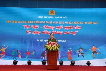 Ha Noi phat dong 'Thang hanh dong phong, chong ma tuy' hinh anh