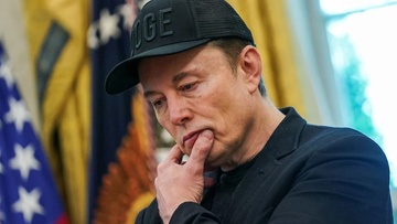 Ty phu Musk am tham xoa bai to ong Trump tren X hinh anh