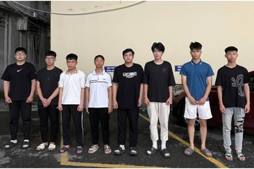 Tam giu 8 doi tuong lien quan den vu au da lam mot nguoi bi thuong hinh anh