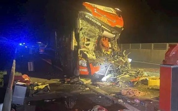 Tam giu hinh su tai xe xe container trong vu tai nan tren cao toc hinh anh