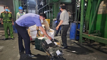 TP.HCM tieu huy hon nua tan ma tuy tang vat trong cac vu an hinh su hinh anh