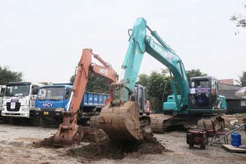 Long An xay cau 576 ty bac qua song Vam Co Tay hinh anh