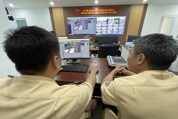 3.800 vi pham giao thong 'lot' camera giam sat trong nua thang hinh anh