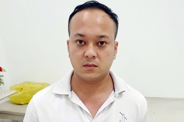 Bat nam thanh nien pha tru ATM lay tien o Long An hinh anh