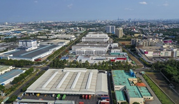 San dat cao su lam khu cong nghiep hinh anh