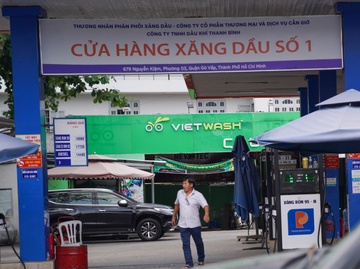 Cong ty CP TMDV Can Gio lien quan gi den cay xang bi phong toa? hinh anh