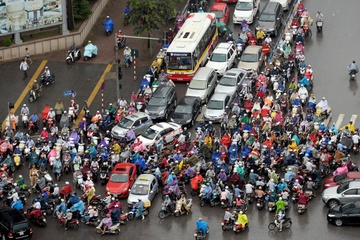Trao giai hon 2 ty dong cho y tuong chong un tac giao thong Ha Noi hinh anh