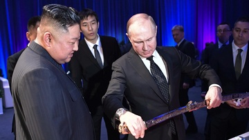 Canh bac quyen luc cua ong Kim va Putin sau nhung nong nhiet be ngoai hinh anh