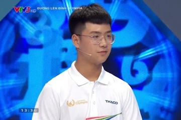 Nam sinh Da Lat dien trai gay chu y o 'Duong len dinh Olympia' hinh anh