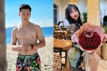 'Soai ca san co' Duong Tung Lam cau hon ban gai hinh anh