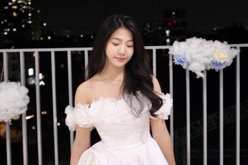 Con gai dien vien Manh Truong gay sot trong clip 8,6 trieu view hinh anh