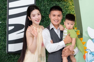 Tiệc sinh nhật 1 tuổi hoành tráng của quý tử nhà Quang Hải