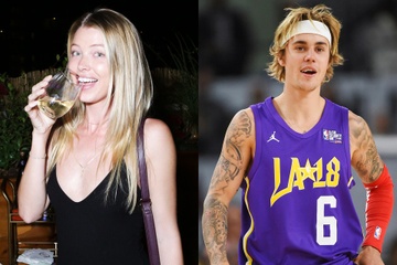Chan dung co gai toc vang duoc cho la tinh moi cua Justin Bieber hinh anh