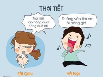 Khi mua dong ve, Ha Noi va Sai Gon khac nhau the nao? hinh anh