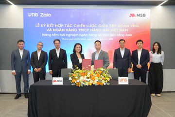 MSB va VNG ky ket hop tac, nang tam trai nghiem khach hang tren Zalo hinh anh