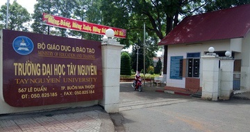Dai hoc Tay Nguyen cong bo diem xet tuyen hinh anh