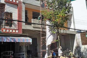 Phong vien bi doa 'chat dau' khi phan anh cong trinh sai phep hinh anh