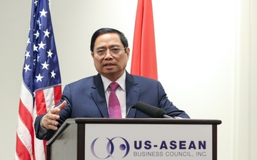 Thu tuong Pham Minh Chinh: Quan he Viet - My 'thang tram va dot pha' hinh anh