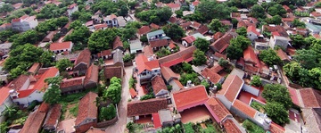 Ngoi lang co dep nhat Viet Nam nhin tu bau troi hinh anh