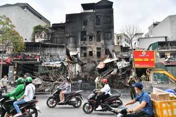 Day nha mat pho chay rui sau nhieu gio hoa hoan hinh anh