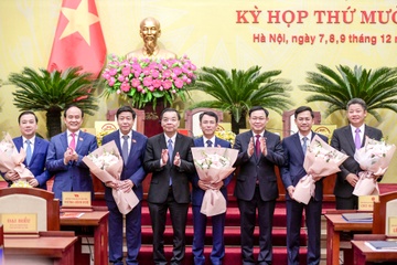 5 pho chu tich moi cua UBND Ha Noi hinh anh