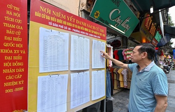 Ung vien 74 tuoi ung cu dai bieu HDND Ha Noi hinh anh