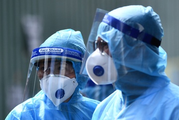Ha Noi xet nghiem sang loc 5.500 nguoi ve tu Da Nang hinh anh