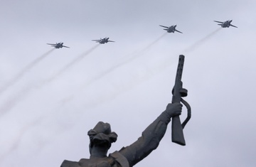Hinh anh an tuong tai le duyet binh Ngay Chien thang o Moscow hinh anh