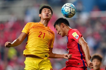 Thu quan Trung Quoc tu tin thang Han Quoc luot ve hinh anh