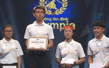 Cuoc thi tuan Olympia co 4 thi sinh tren 200 diem hinh anh