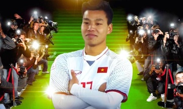 Trao luu che anh, bat chuoc dang an mung cua Van Thanh U23 Viet Nam hinh anh