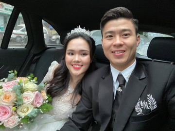 Duy Manh va Quynh Anh khoe anh 'ngay chung doi' hinh anh