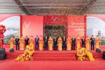VinFast khanh thanh nha may san xuat oto dien tai Ha Tinh hinh anh