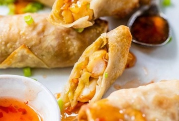 Lam nem ran nhan tom bang noi chien khong dau hinh anh