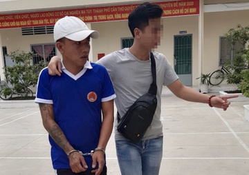 Nam thanh nien tron lenh truy na trong trai cai nghien hinh anh