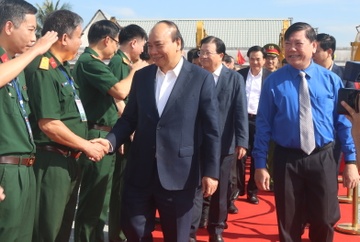 Thu tuong phat lenh khoi cong cao toc My Thuan - Can Tho hinh anh