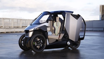 Xe tay ga 3 banh ki la cua Peugeot hinh anh