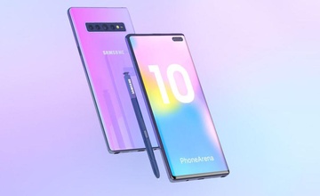 Samsung co the ra mat Samsung Galaxy Note 10 Pro 6,75 inch hinh anh