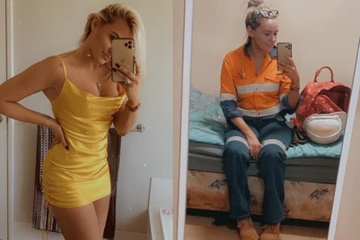 Co gai noi tieng mang gay bat ngo khi tiet lo la tai xe xe tai hinh anh