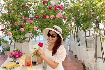 It khong gian, nguoi me o TP.HCM bien san thuong thanh vuon hong hinh anh