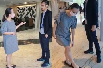 Phu nu mac vay ngang dau goi bi cam vao co quan nha nuoc o Malaysia hinh anh