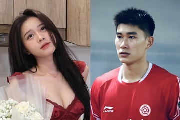 Cầu thủ Nhâm Mạnh Dũng sắp cưới bạn gái hot TikToker?