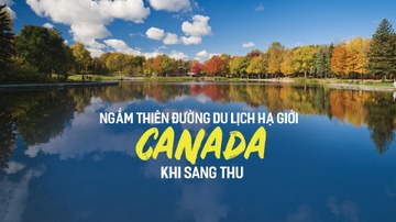 Ngam thien duong du lich ha gioi Canada khi sang thu hinh anh