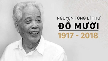 Le an tang nguyen Tong bi thu Do Muoi hinh anh