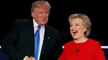 Ong Trump khoi kien ba Hillary Clinton hinh anh