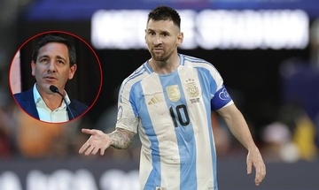 Thu truong Argentina bi cach chuc vi yeu cau Messi xin loi hinh anh